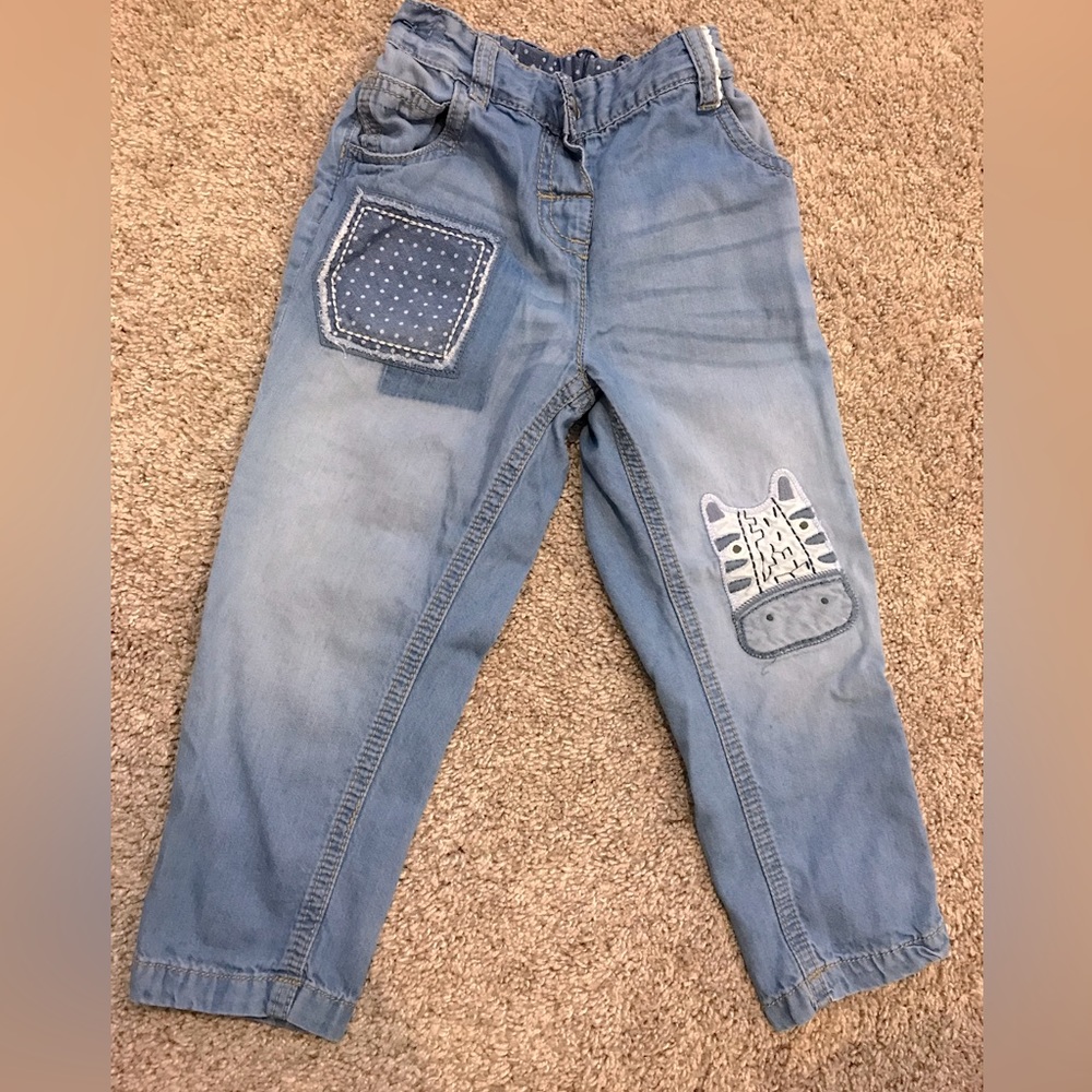 Next UK Girl Jeans 2-3Y